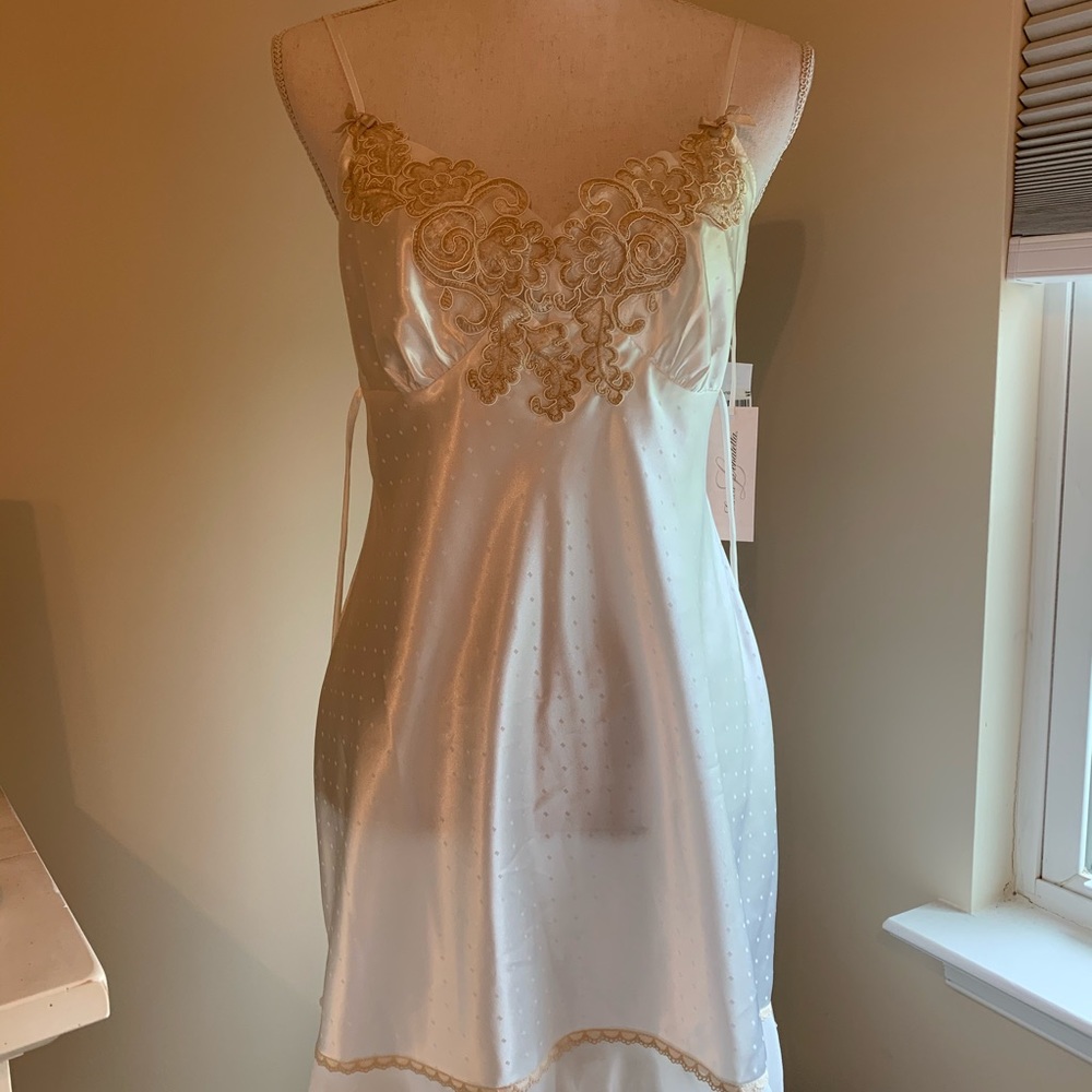 Bridal Satin Nightgown & Robe Set